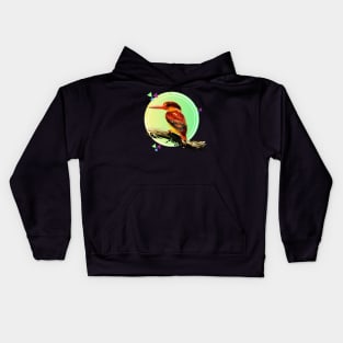 Rainforest Birds Series_05 Kids Hoodie